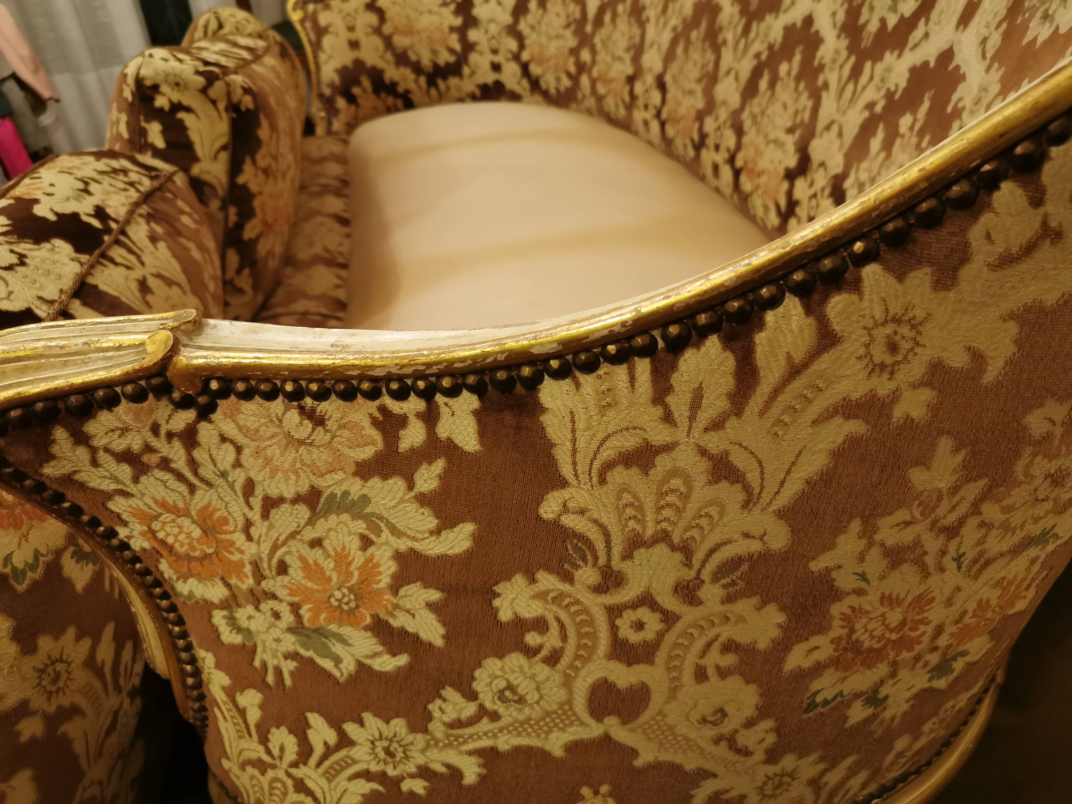 Baroque style salon - bertoni manufacture (it)