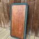 Table d'appoint pliante en bois et rotin 1960