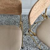 Vintage restored folding chairs