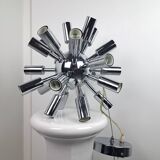 Sputnik space age 70s spherical suspension chandelier