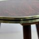 Round formica plant stand pedestal