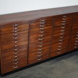 Vintage dutch mahogany jewelers / watchmakers cabinet, circa 1930