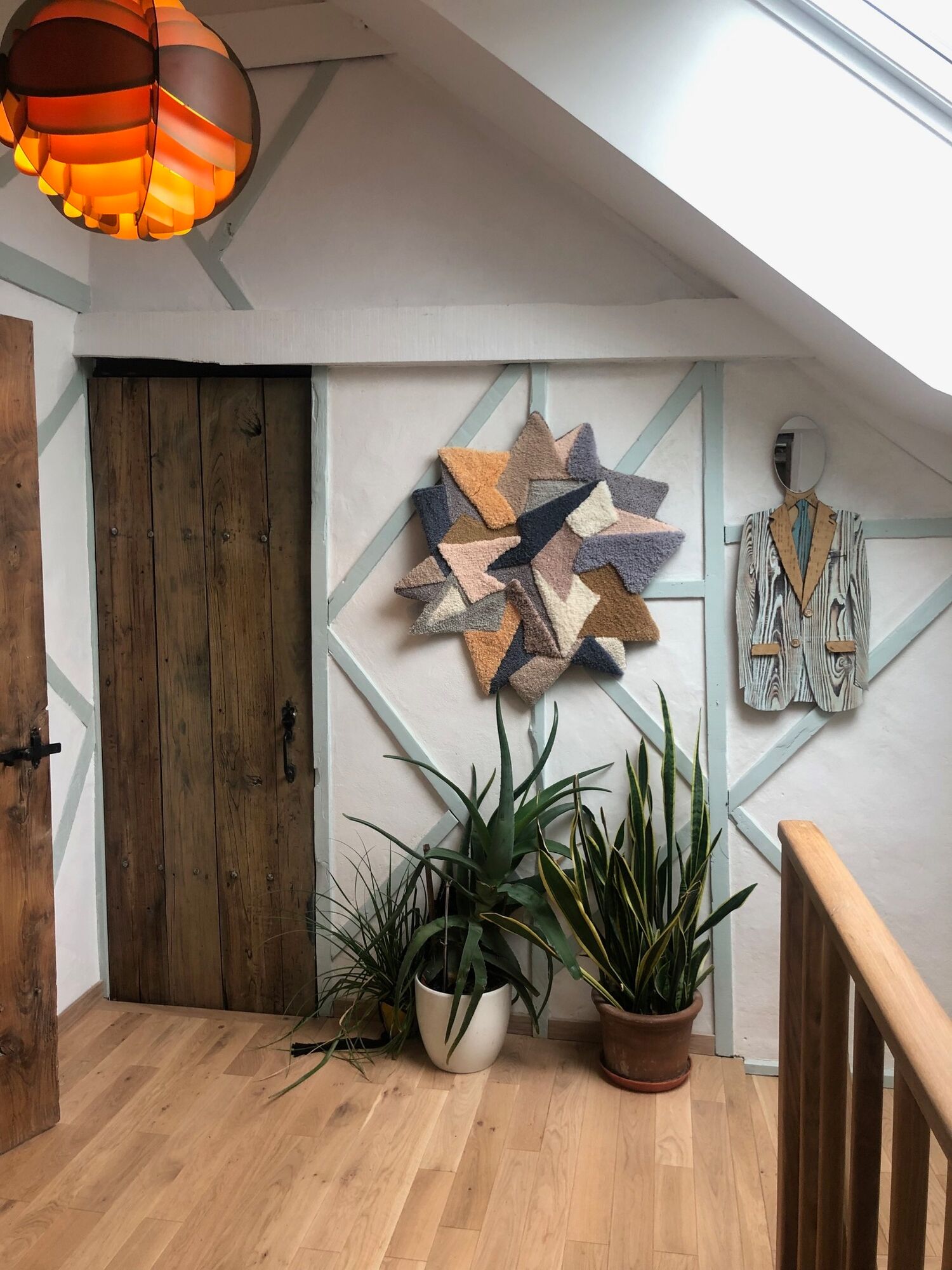 Wall tapestry (unique piece) by the artist Jules Vissers