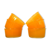 Ensemble de 6 ramequins en verre