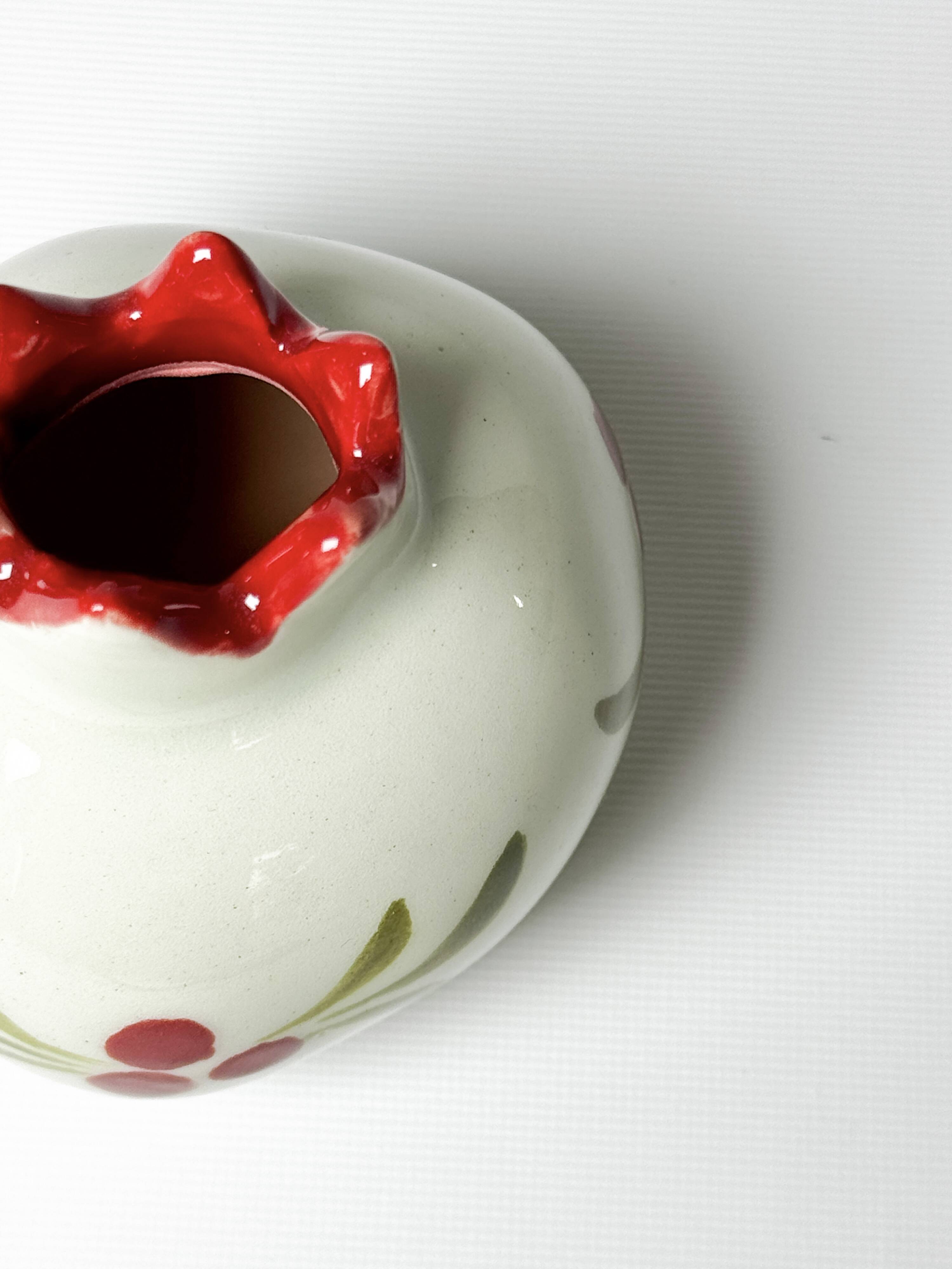 Mini Iznik Ceramic Vase Christmas