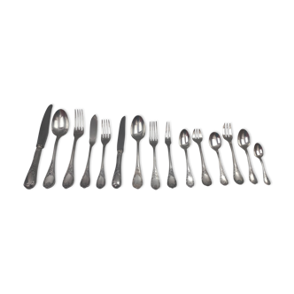 CHRISTOFLE MARLY - 174 PIECE SILVER METAL HOUSEHOLD PERFECT CONDITION new €17,190