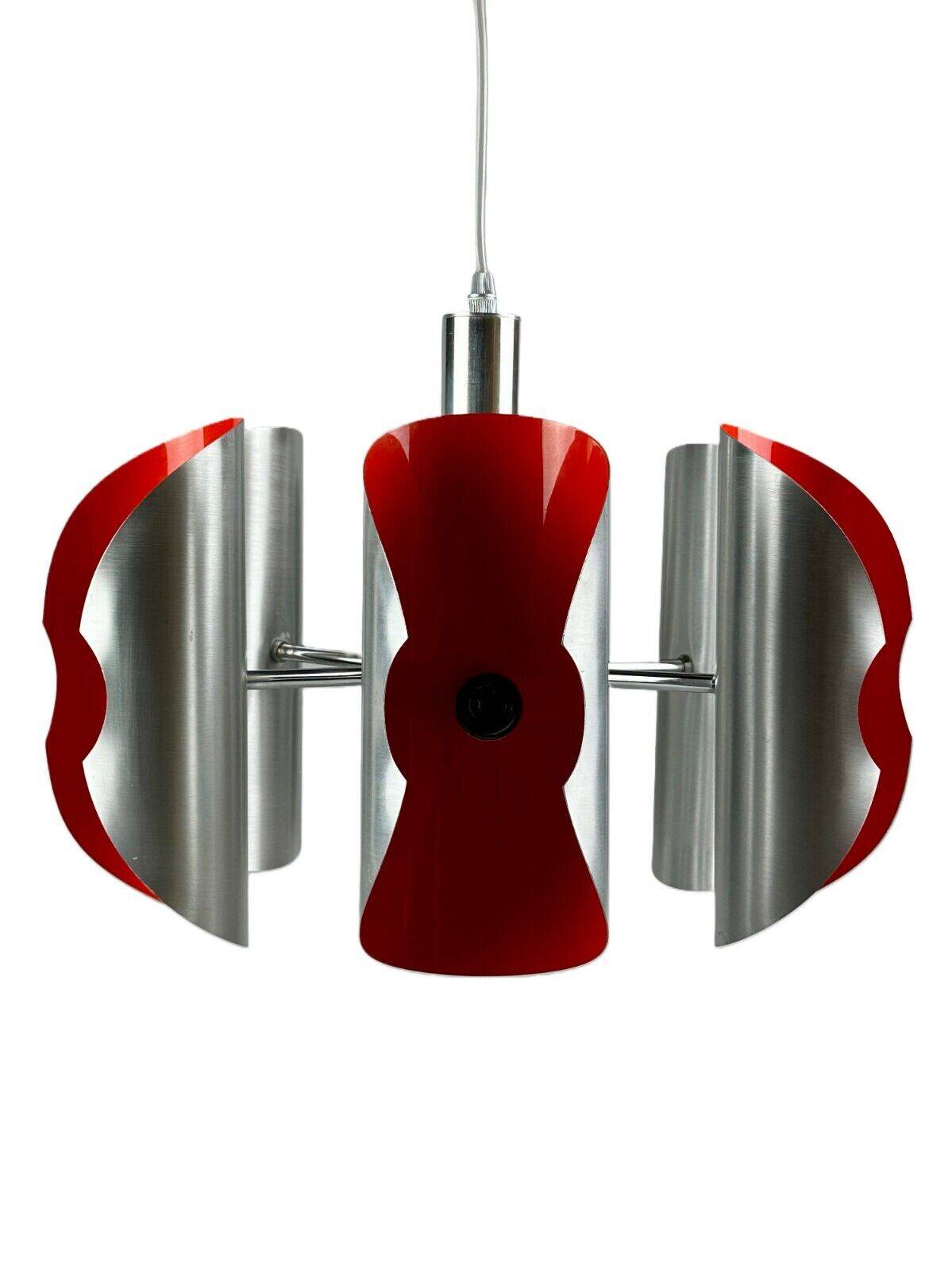60s 70s 6-flame Sputnik candlestick metal chrome space age design