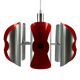 60s 70s 6-flame Sputnik candlestick metal chrome space age design
