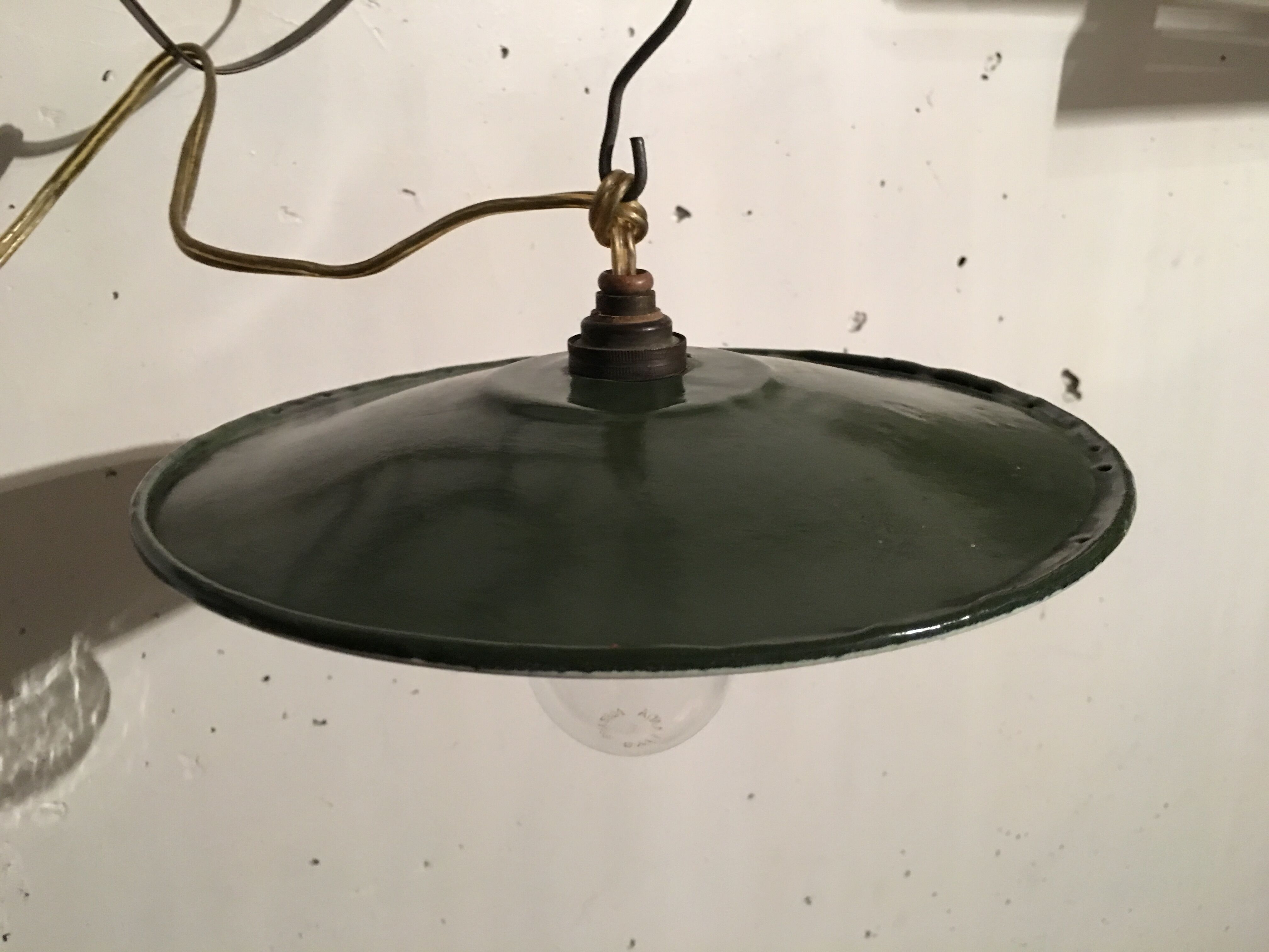 Hanging lamp bowl 50 years