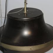 Black ceiling light by Sergio Mazza for Artemide, 1960s