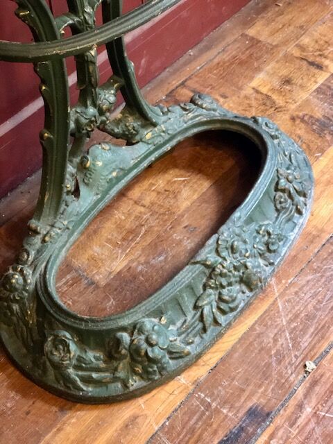 Cast iron coat rack 19th Alfred Corneau Frères Charleville