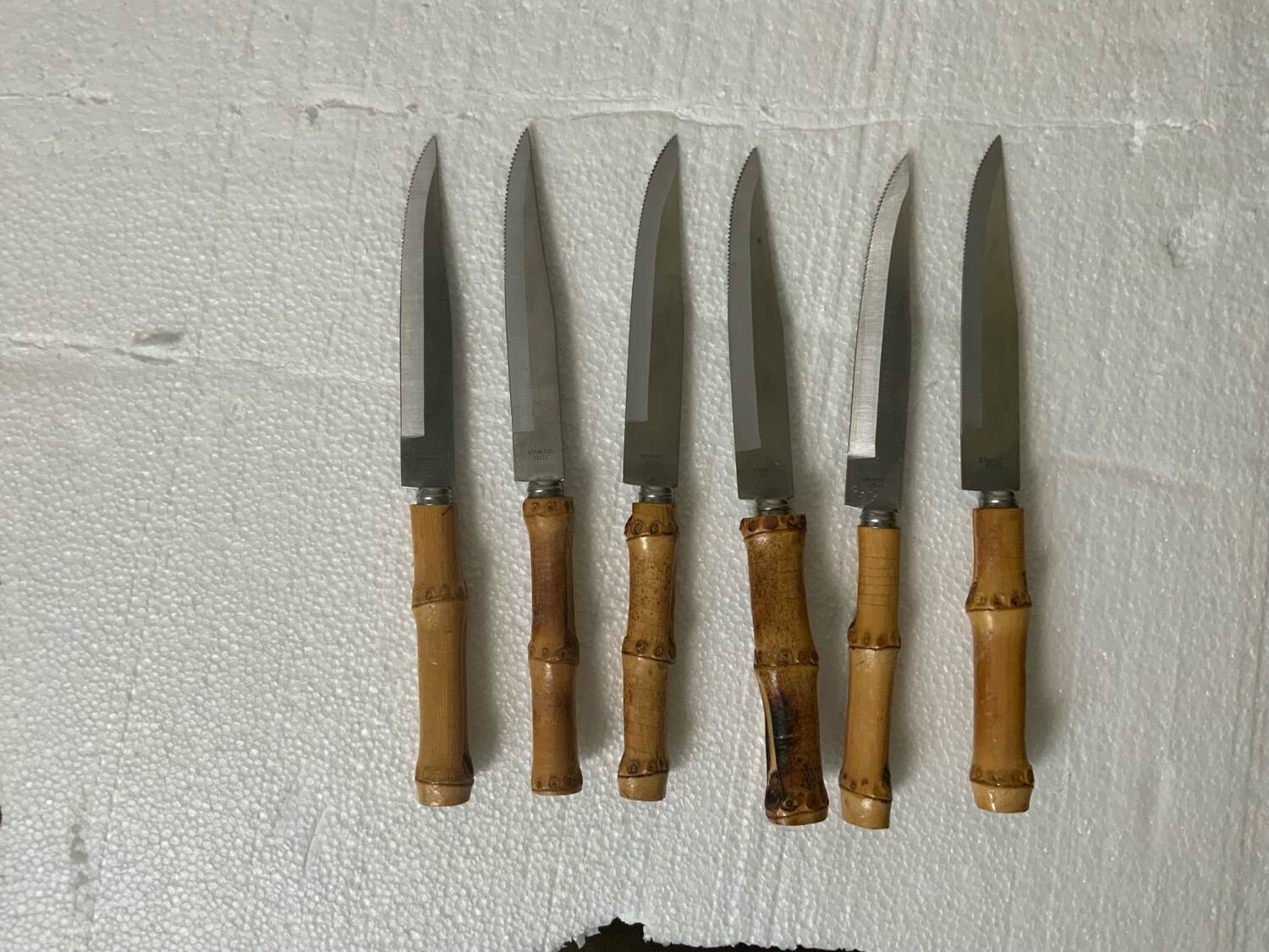 Bamboo knives
