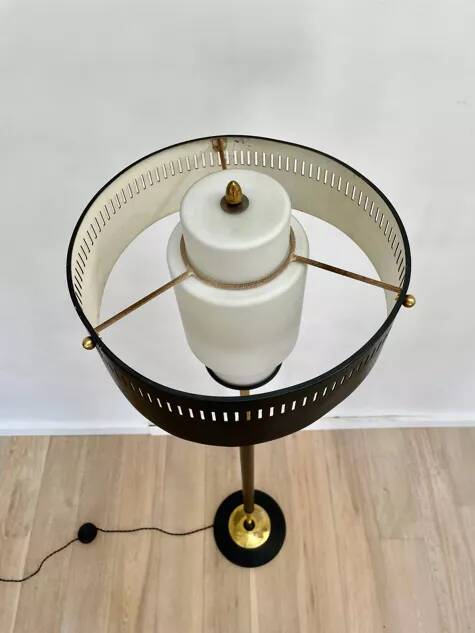 Floor lamp by Bruno Gatta for Stilnovo, Italy, 1960s.