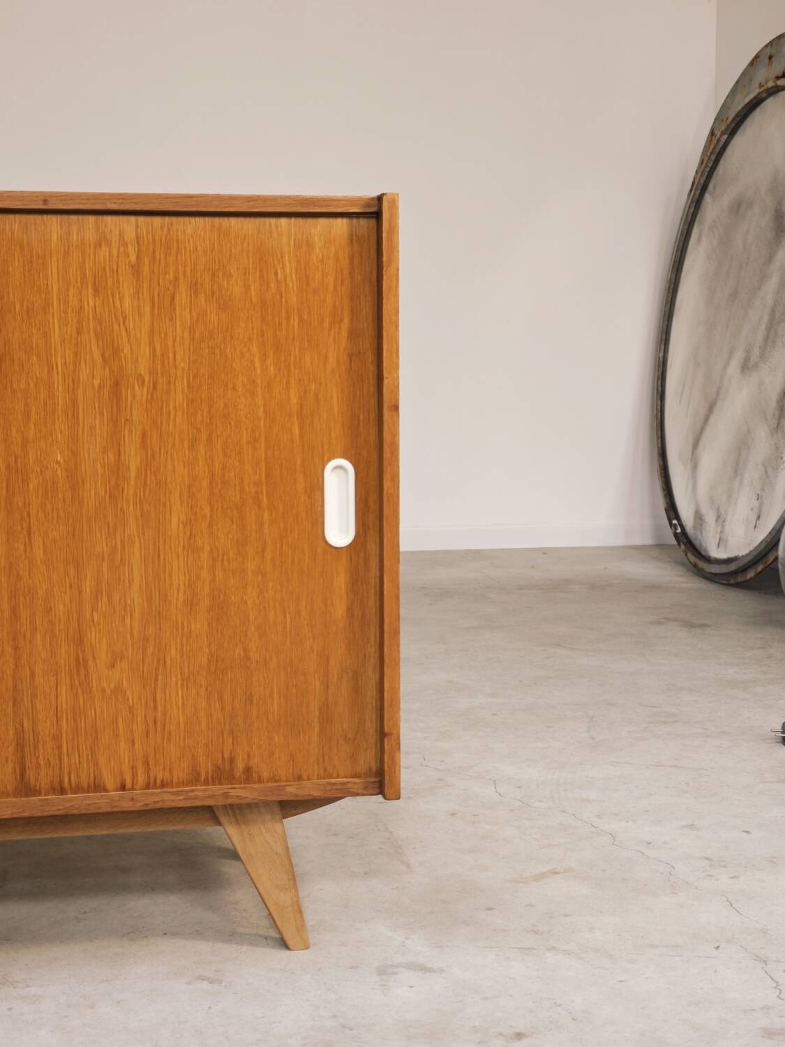 Sideboard, storage unit U-452 dub by Jiri Jiroutek for Interier Praha 1960
