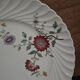 Set of 11 flat plates KG Lunéville Service Fleurs des Indes
