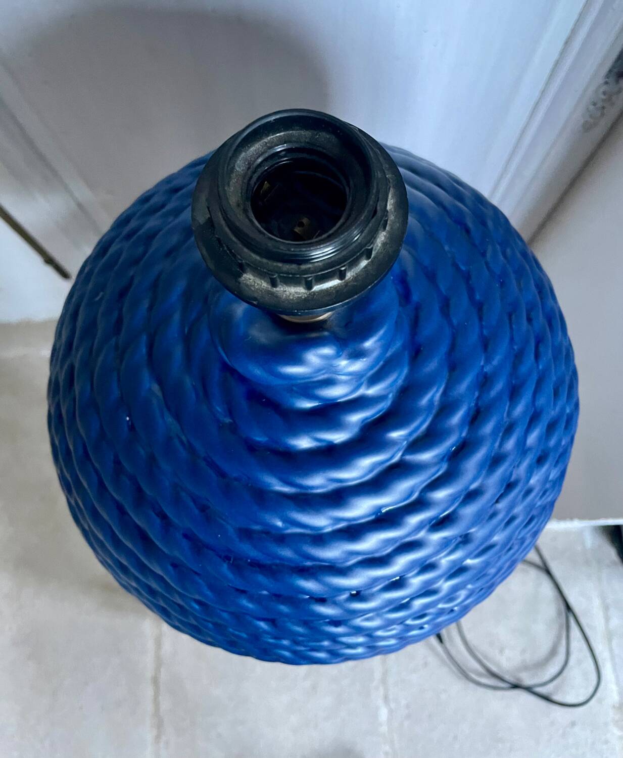 Vintage ceramic Kotska lamp