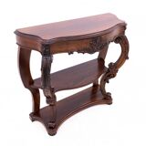 Rosewood console, France, circa 1890. After renovation.