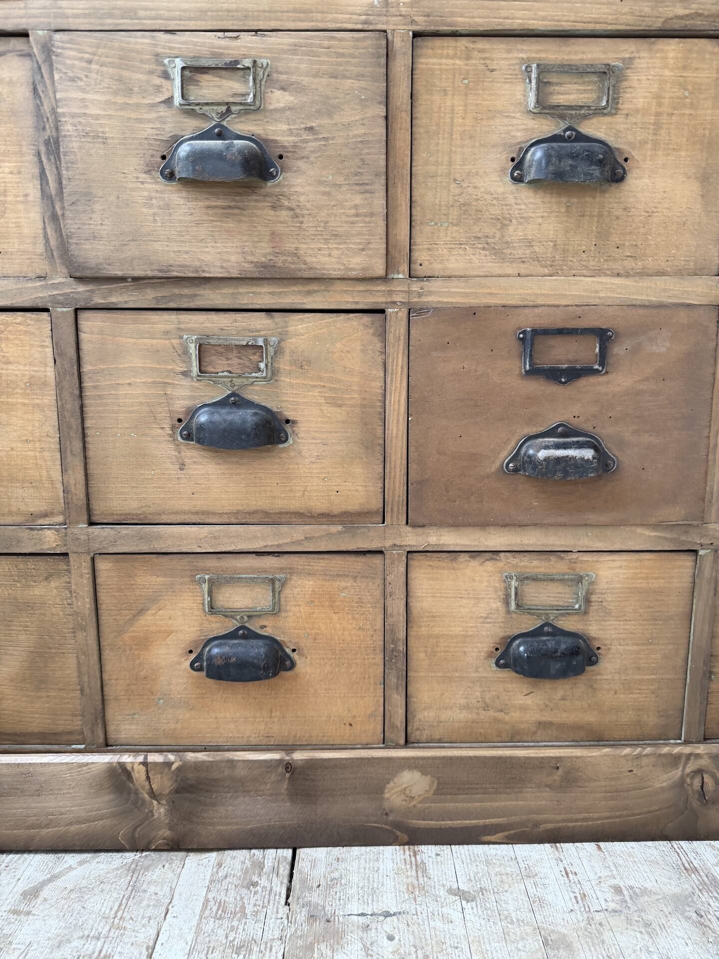 1950s pine workbench XL 160cm