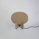 Beige lacquered Aurora lamp