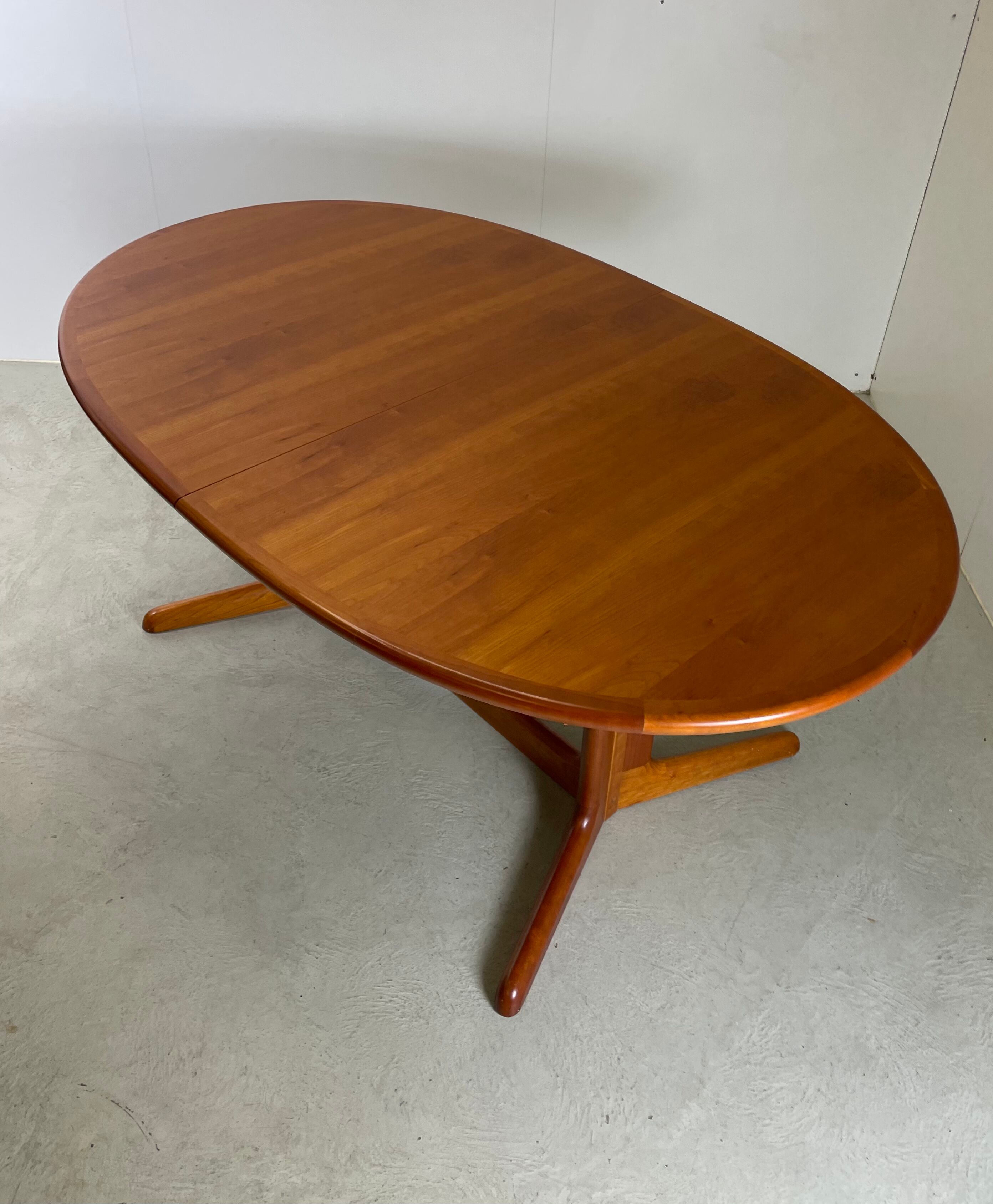 Danish midcentury teak dining table 1960s by Skovby