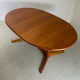 Danish midcentury teak dining table 1960s by Skovby