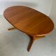Table à manger en teck 1960 par Skovby