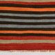 3x12 Kilim Long Striped Vintage Kilim Runner Rug For Hallway, 77x360 Cm