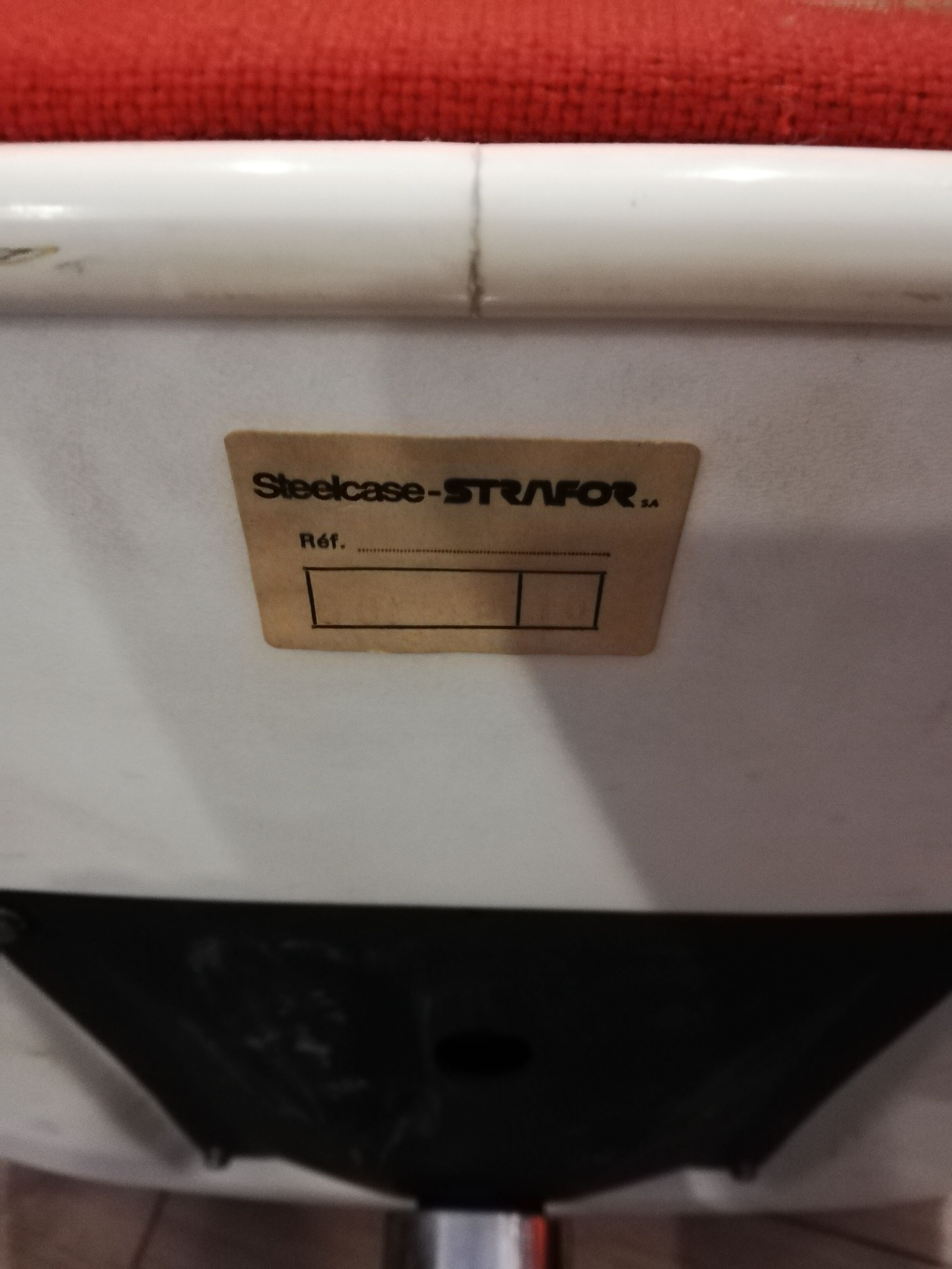 Steelcase-Strafor Office Chair, from 1975, Randall Buck's Design