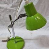 1970 metal casserole desk lamp