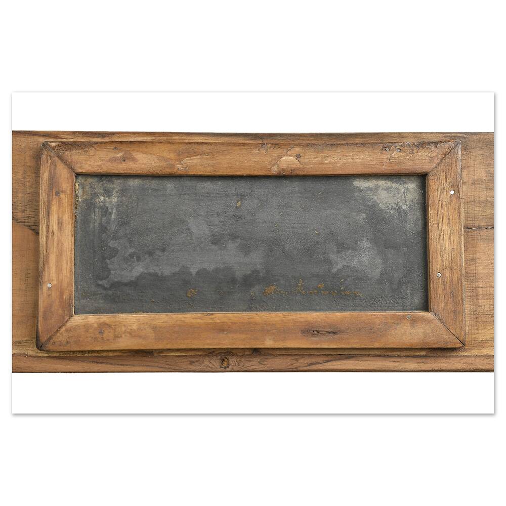 6-bin wooden storage unit