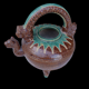 Théière verseuse antique vietnamienne