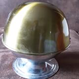 Vintage metal sugar bowl