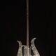 Lot de 3 lustres fontaine Art Déco de Barovier e Toso, verre de Murano, 194