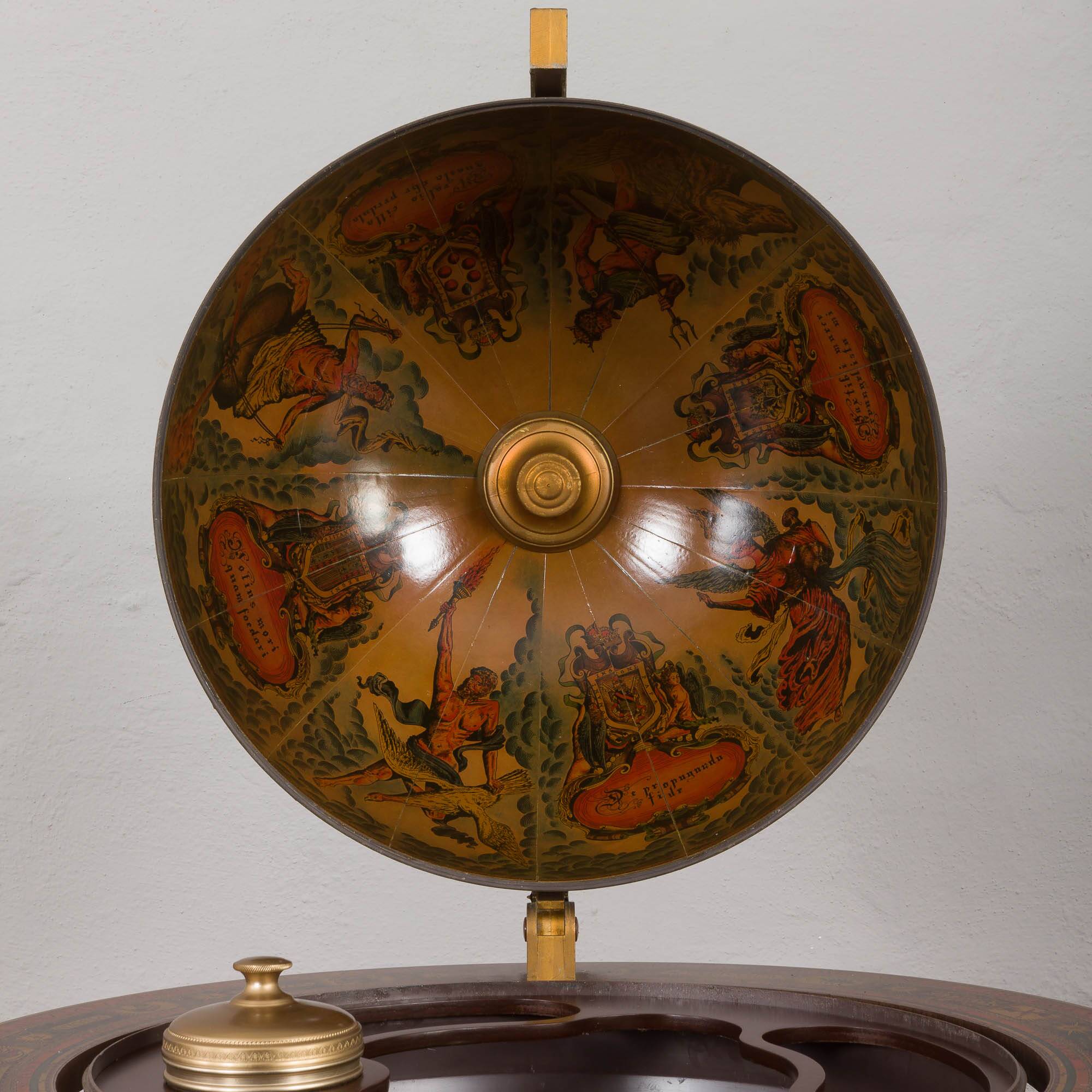 Large Mid-century globe bar cabinet, Italy 1960s