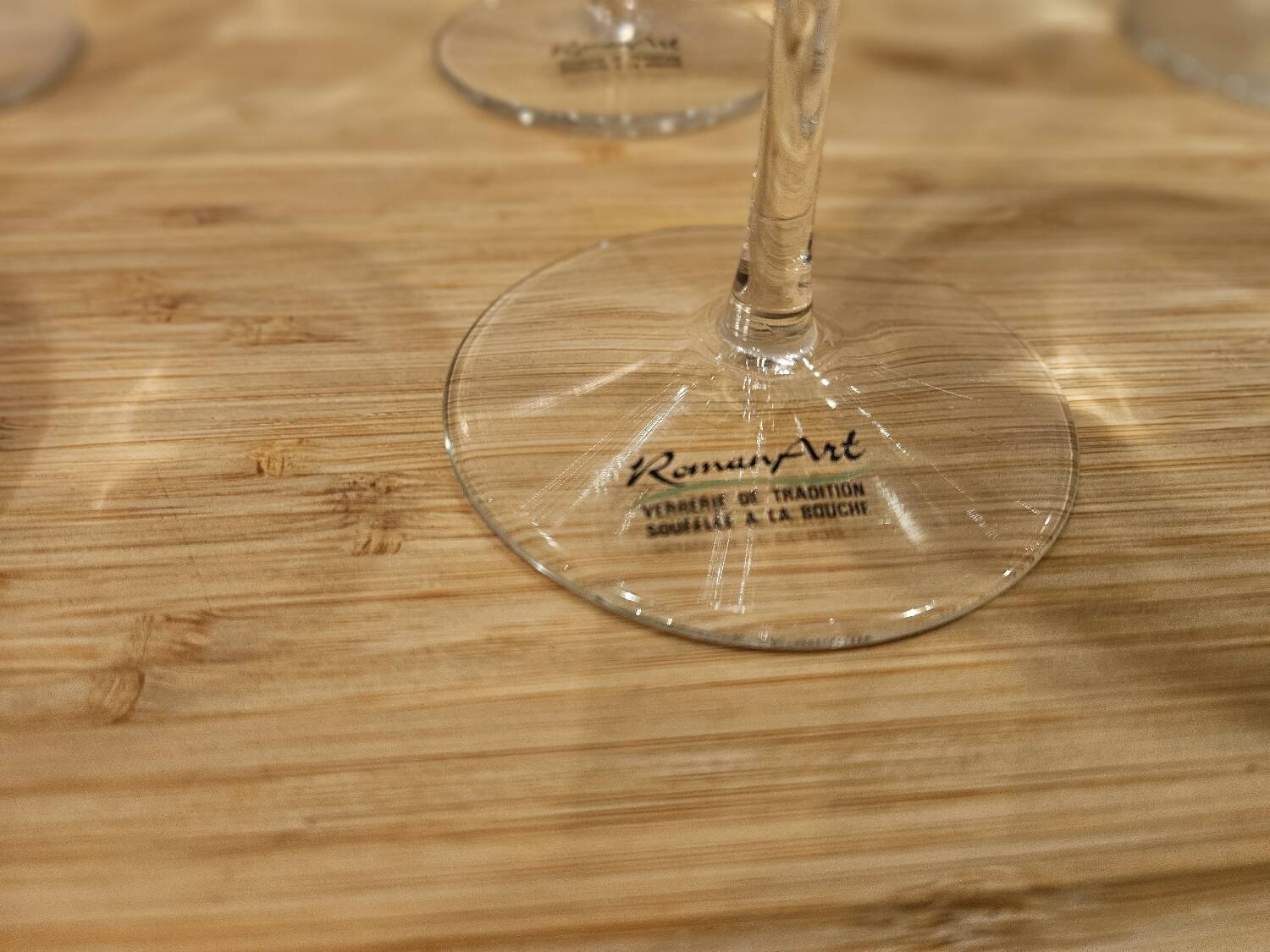 Set of 6 wine glasses