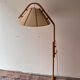 Scandinavian Modern Beech Aneta Floor Lamp by Jan Wickelgren, Sweden,