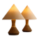 Pair of lamps Chirs Haskevm