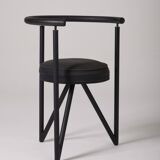 Black chair "Miss Dorn" Philippe Starck