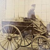 old photo beer delivery man, Belgium, North popular art