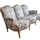 Antique French Louis XV style sofa
