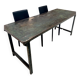 Old industrial military table