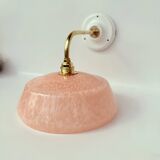 Appliques verre de Clichy moucheté