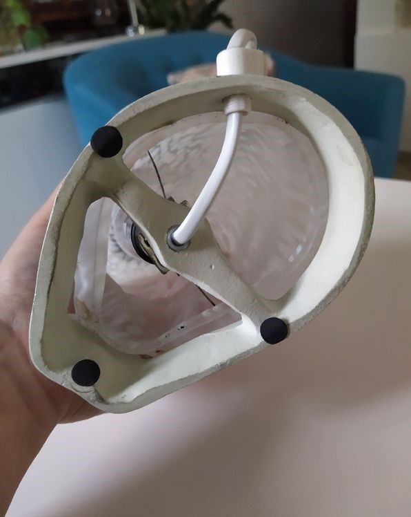 Lampe art déco chat
