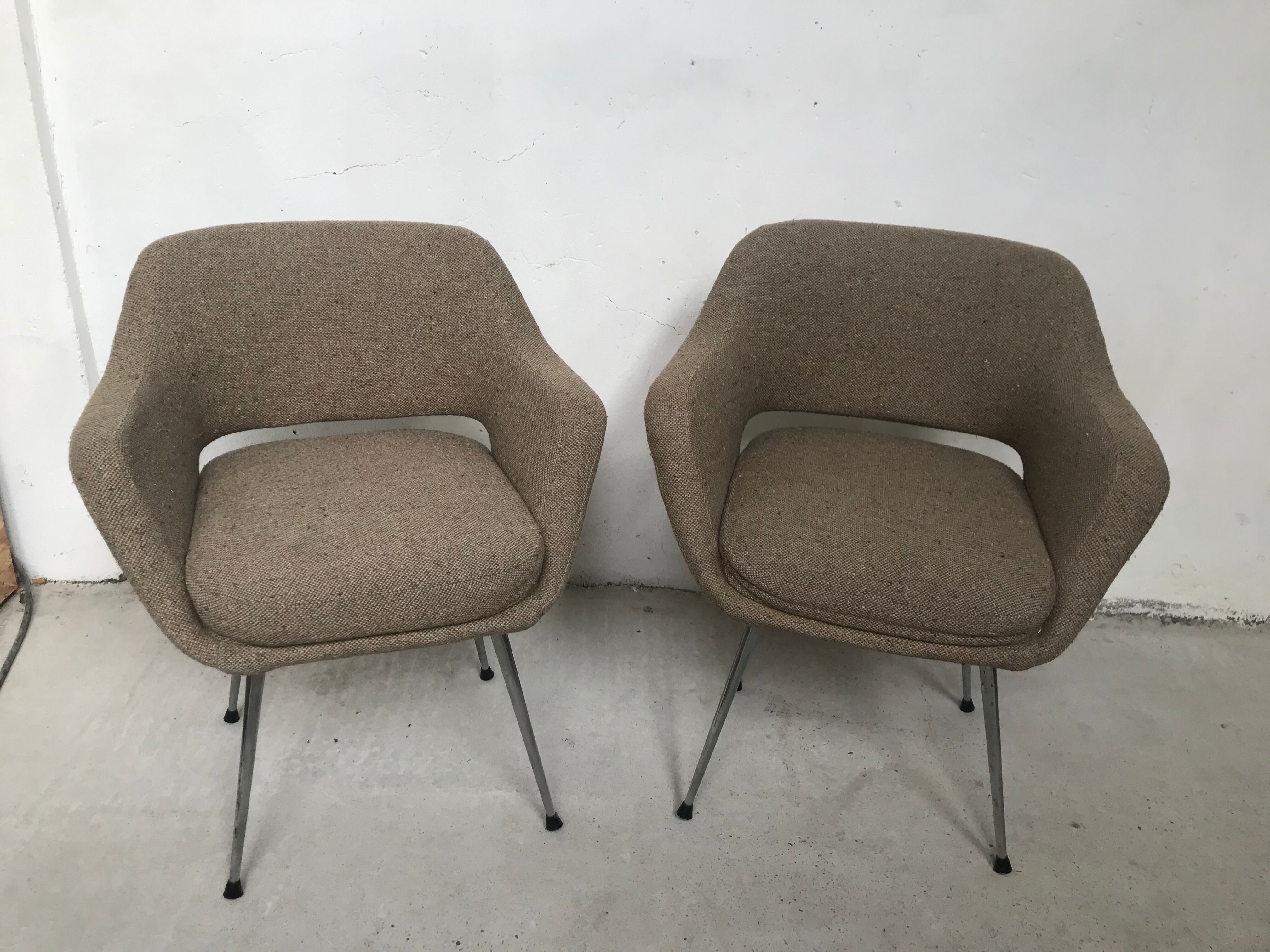 Fauteuils années 60 vintage design