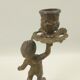 Brass children's candle holder 23cm
