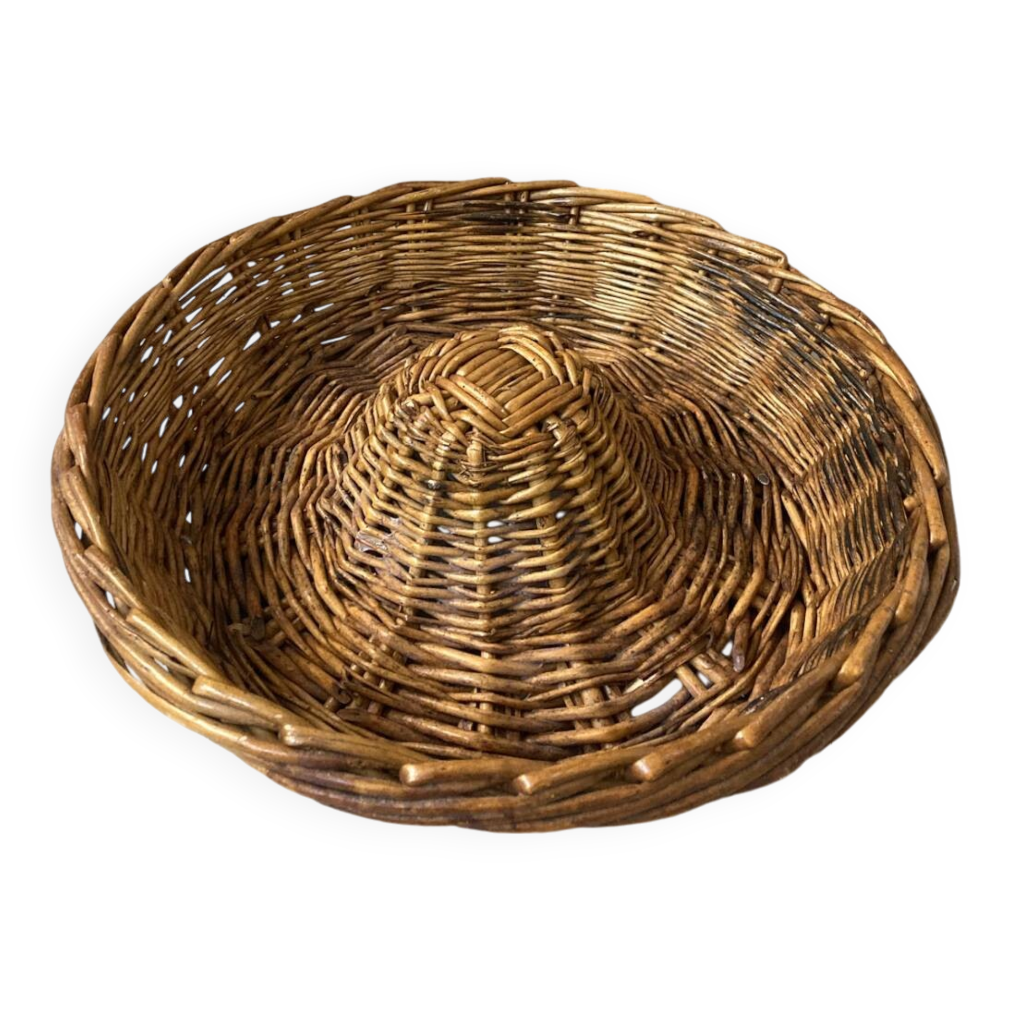 Round baker's basket