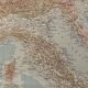 Large vintage map of Italy – 1930