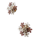 Murano flower wall sconces