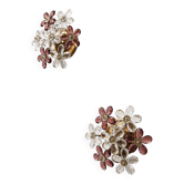Murano flower wall sconces