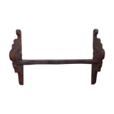Old wooden shelf